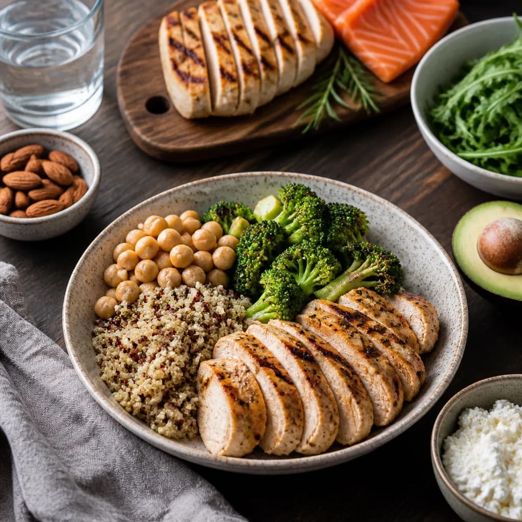 Alcanzando tus objetivos de proteínas sin complicar tu dieta